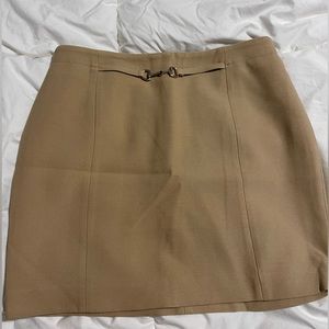 H&M Beige mini skirt
